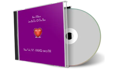 Artwork Cover of Ann Wilson 2007-09-26 CD New York City Soundboard