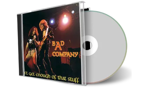Artwork Cover of Bad Company 1974-10-09 CD Boston Audience