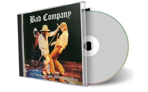 Artwork Cover of Bad Company Compilation CD Albuquerque 1976 Soundboard