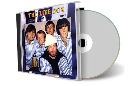 Artwork Cover of Beach Boys Compilation CD The Live Box 1965-1968 Vol 3 Soundboard