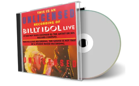 Artwork Cover of Billy Idol 2003-09-12 CD Asbury Park Soundboard