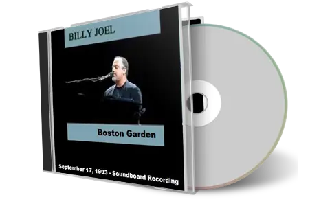 Artwork Cover of Billy Joel 1993-09-17 CD Boston Soundboard