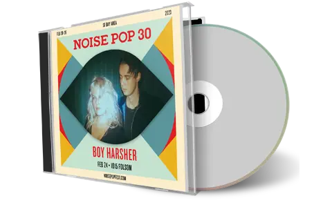 Artwork Cover of Boy Harsher 2023-02-25 CD San Francisco Audience