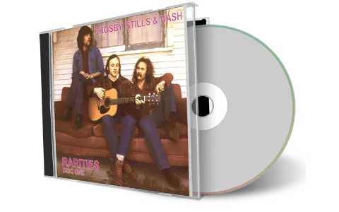 Artwork Cover of Csn Compilation CD Rarities One 1967-1971 Soundboard
