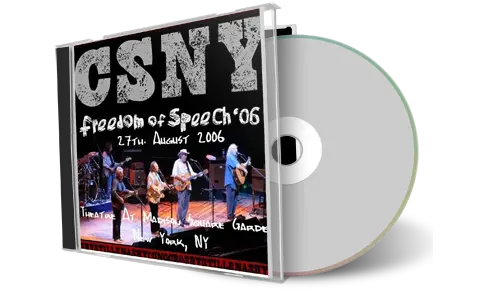 Artwork Cover of Csny 2006-08-27 CD New York Audience