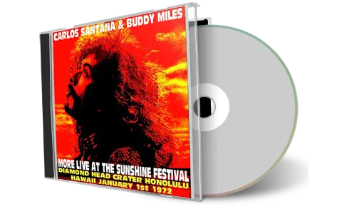 Artwork Cover of Carlos Santana And Buddy Miles 1972-01-01 CD Honolulu Soundboard