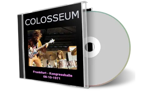 Artwork Cover of Colosseum 1971-08-10 CD Frankfurt Audience