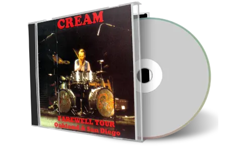 Artwork Cover of Cream Compilation CD Final Us Tour October 1969 Soundboard