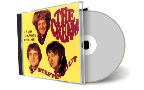 Artwork Cover of Cream Compilation CD Steppin Out 1966-1968 Soundboard