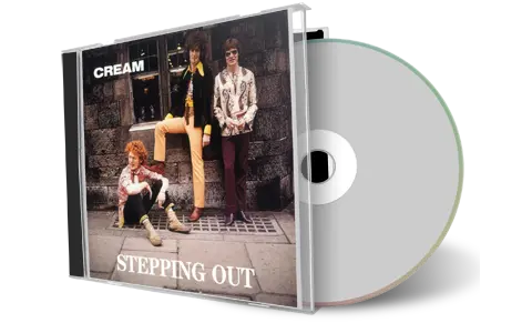 Artwork Cover of Cream Compilation CD Stepping Out Tsp 1967 Soundboard