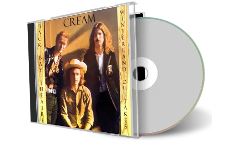 Artwork Cover of Cream Compilation CD Winterland Outtakes Soundboard