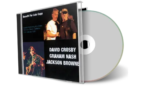 Artwork Cover of Crosby Nash And Browne 1998-02-15 CD San Luis Obispo Audience