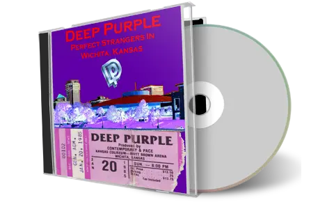 Artwork Cover of Deep Purple 1985-01-20 CD Wichita Audience