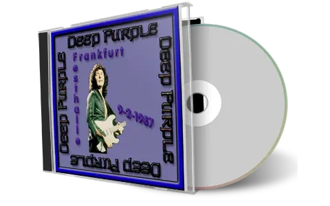 Artwork Cover of Deep Purple 1987-02-09 CD Frankfurt Audience