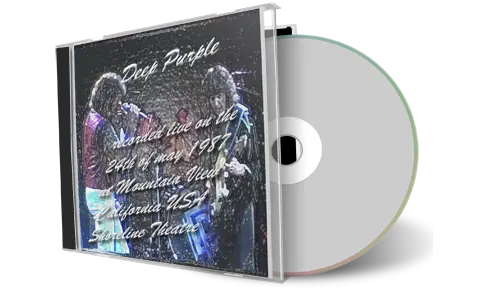 Artwork Cover of Deep Purple 1987-05-24 CD Mountain View Audience