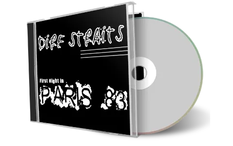Artwork Cover of Dire Straits 1983-06-19 CD Paris Audience