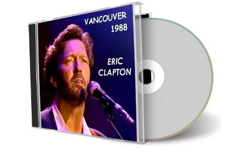 Artwork Cover of Eric Clapton 1988-09-28 CD Vancouver Audience