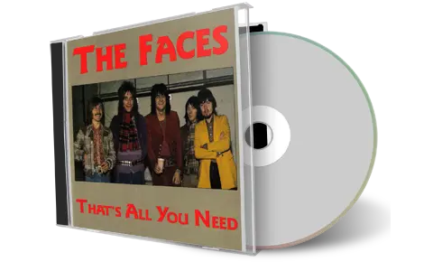 Artwork Cover of Faces Compilation CD Thats All You Need 1973 Soundboard