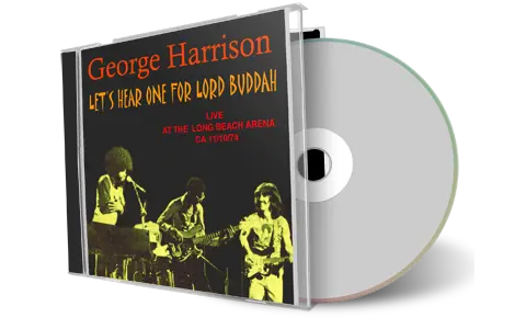 Artwork Cover of George Harrison 1974-11-10 CD Long Beach Audience