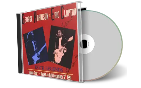 Artwork Cover of George Harrison 1991-10-12 CD Osaka Audience