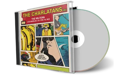 Artwork Cover of The Charlatans 2023-02-18 CD Los Angeles Audience