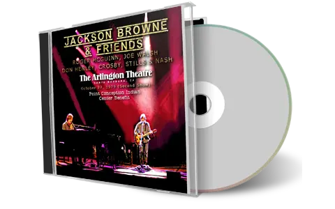 Artwork Cover of Jackson Browne And Friends 1979-10-27 CD Santa Barbara Audience