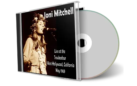 Artwork Cover of Joni Mitchell Compilation CD The Troubadour 1969 Audience
