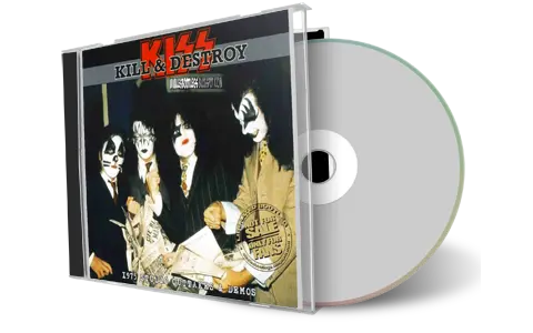 Artwork Cover of Kiss Compilation CD Kill And Destroy Demos 1975 Soundboard