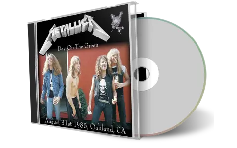 Artwork Cover of Metallica 1985-08-31 CD Oakland Audience