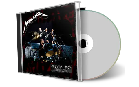 Artwork Cover of Metallica 2007-07-18 CD Moscow Soundboard