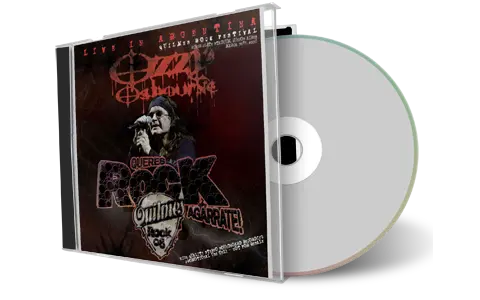 Artwork Cover of Ozzy Osbourne Compilation CD Quilmes Rock Festival 2008 Soundboard