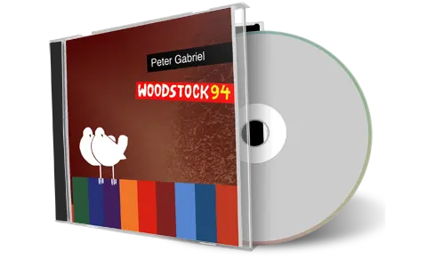 Artwork Cover of Peter Gabriel 1994-08-14 CD Saugerties Soundboard