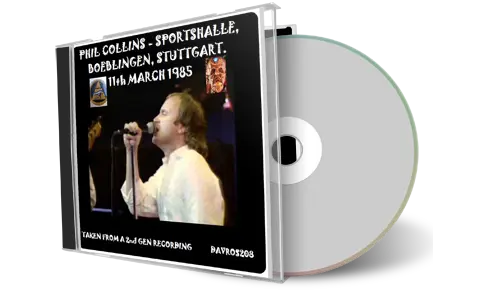 Artwork Cover of Phil Collins 1985-03-11 CD Stuttgart Audience