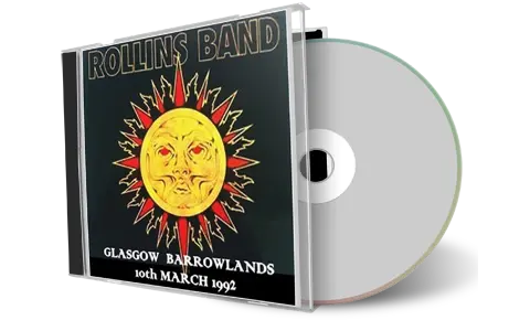 Artwork Cover of Rollins Band 1992-03-10 CD Glasgow Audience