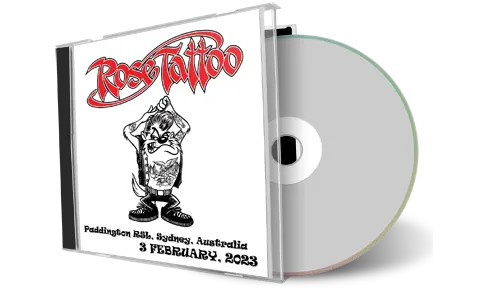 Artwork Cover of Rose Tattoo 2023-02-03 CD Sydney Audience