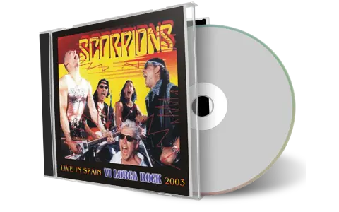 Artwork Cover of Scorpions 2003-08-15 CD Lorca Rock Soundboard