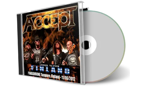 Artwork Cover of Accept 2012-11-06 CD Tampere Audience