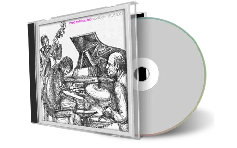 Artwork Cover of Brad Mehldau Trio 2023-05-12 CD Stockholm Soundboard