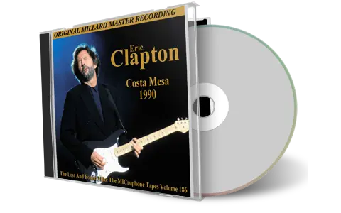 Artwork Cover of Eric Clapton 1990-05-04 CD Costa Mesa Audience