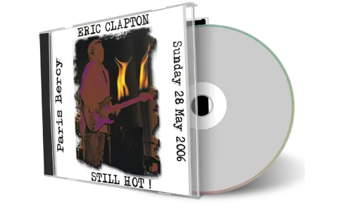 Artwork Cover of Eric Clapton 2006-05-28 CD Paris Audience