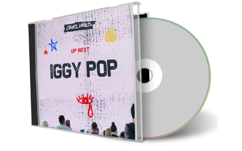 Artwork Cover of Iggy Pop 2023-05-21 CD Pasadena Audience