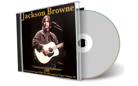 Artwork Cover of Jackson Browne 1989-08-13 CD Los Angeles Audience