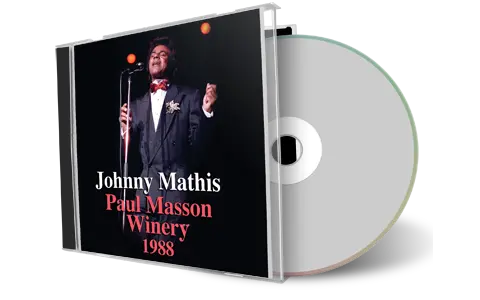 Artwork Cover of Johnny Mathis 1988-09-09 CD Saratoga Audience