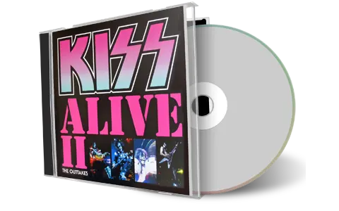 Artwork Cover of Kiss Compilation CD Alive 2 Outtakes Soundboard