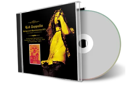 Artwork Cover of Led Zeppelin 1971-09-01 CD Hollywood Audience