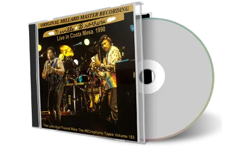 Artwork Cover of Neville Brothers 1990-10-22 CD Costa Mesa Audience
