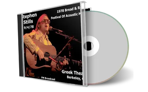 Artwork Cover of Stephen Stills 1978-09-04 CD Berkeley Soundboard