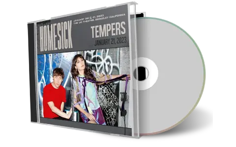Artwork Cover of Tempers 2023-01-21 CD Berkeley Audience