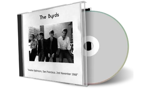 Artwork Cover of The Byrds 1968-11-02 CD San Francisco Soundboard