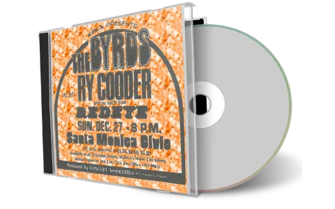 Artwork Cover of The Byrds 1970-12-27 CD Santa Monica Soundboard